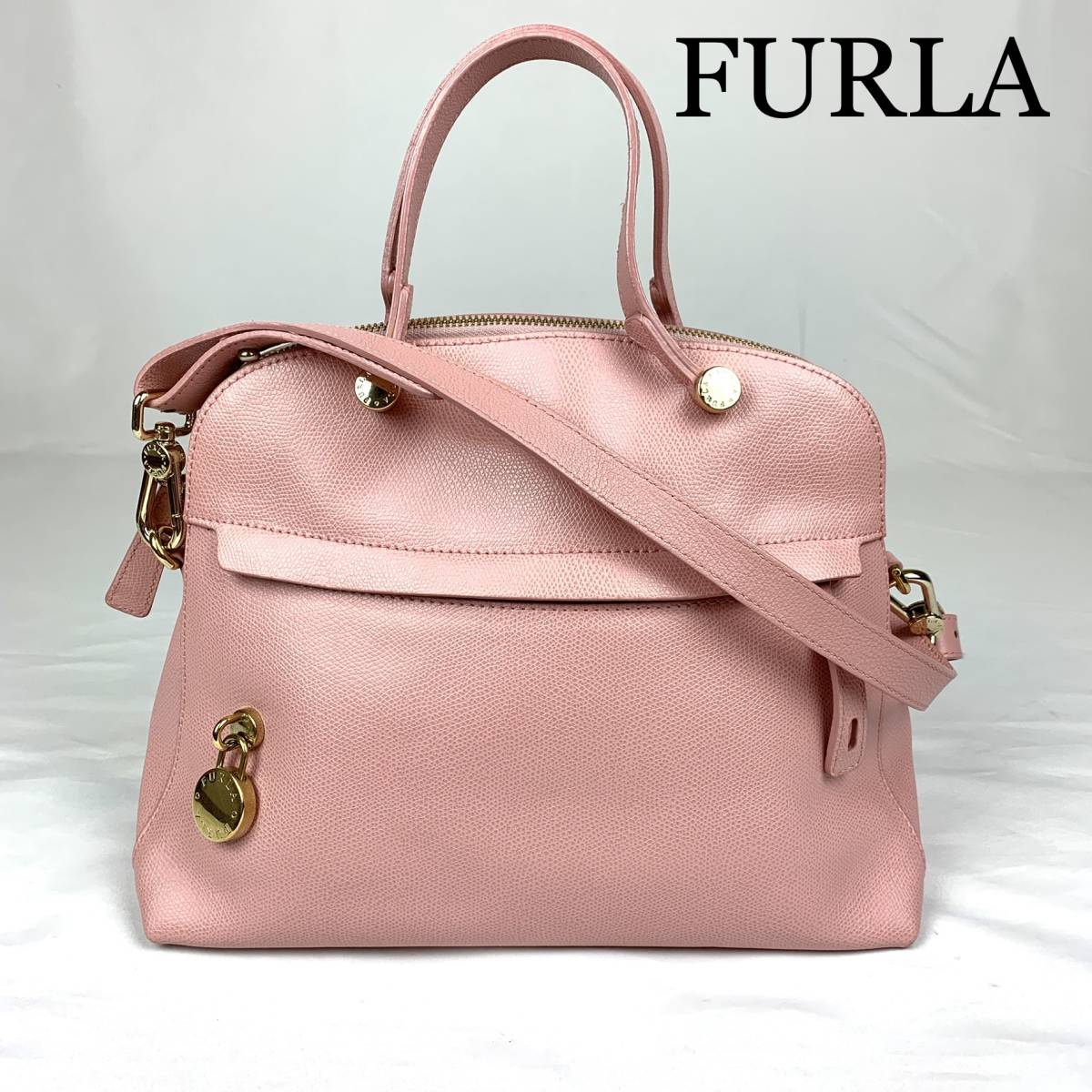 から厳選した FURLA フルラ パイパー ２WAY ショルダーバッグ