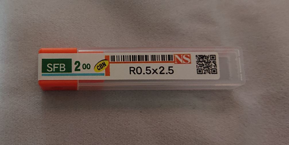 ☆未開封新品/超お買得/1本限り/NSTOOL/日進工具/ SFB200×R0.5×2.5㎜(d4)/CBNスーパーフィニッシュボールエンドミル/ SFB200×R0.5×2.5_ 日進工具/ SFB200×R0.5×2.5㎜(d4)/CBN