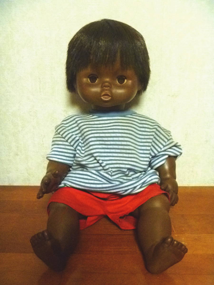 ヤフオク 昭和レトロ 褐色肌 男の子 ソフビ人形 スリー ヤフオク 昭和レトロ 褐色肌 男の子 ソフビ人形 スリー
