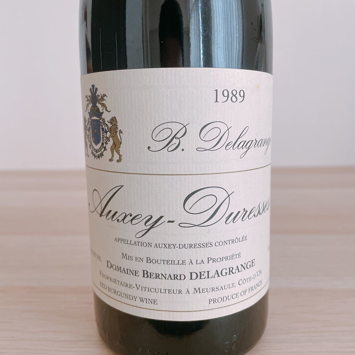 ワイン　オークセイ デュレス 1989 赤ドメーヌ ベルナール ドラグランジュ
