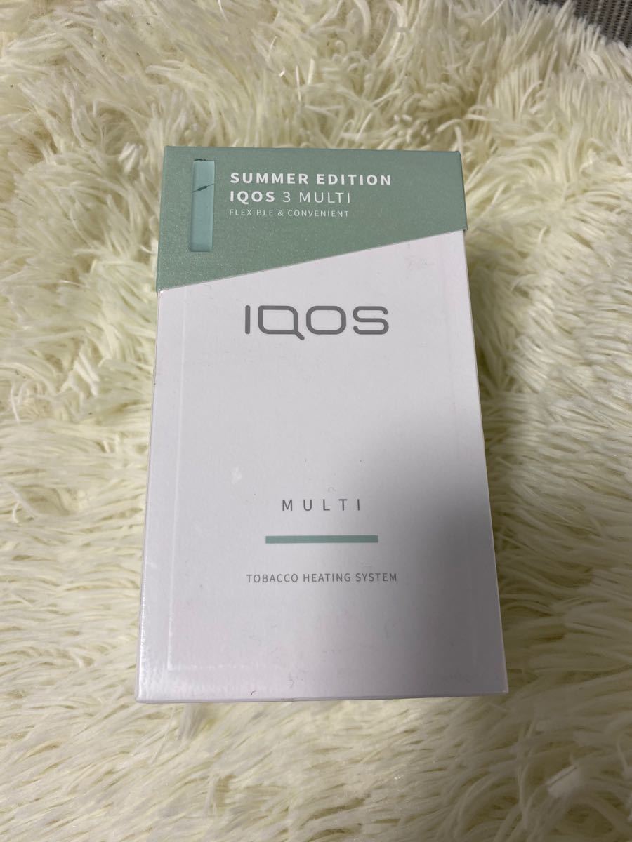 マーケット 未開封 IQOS 3 MULTI マルチ summer Edition ミント色 kids