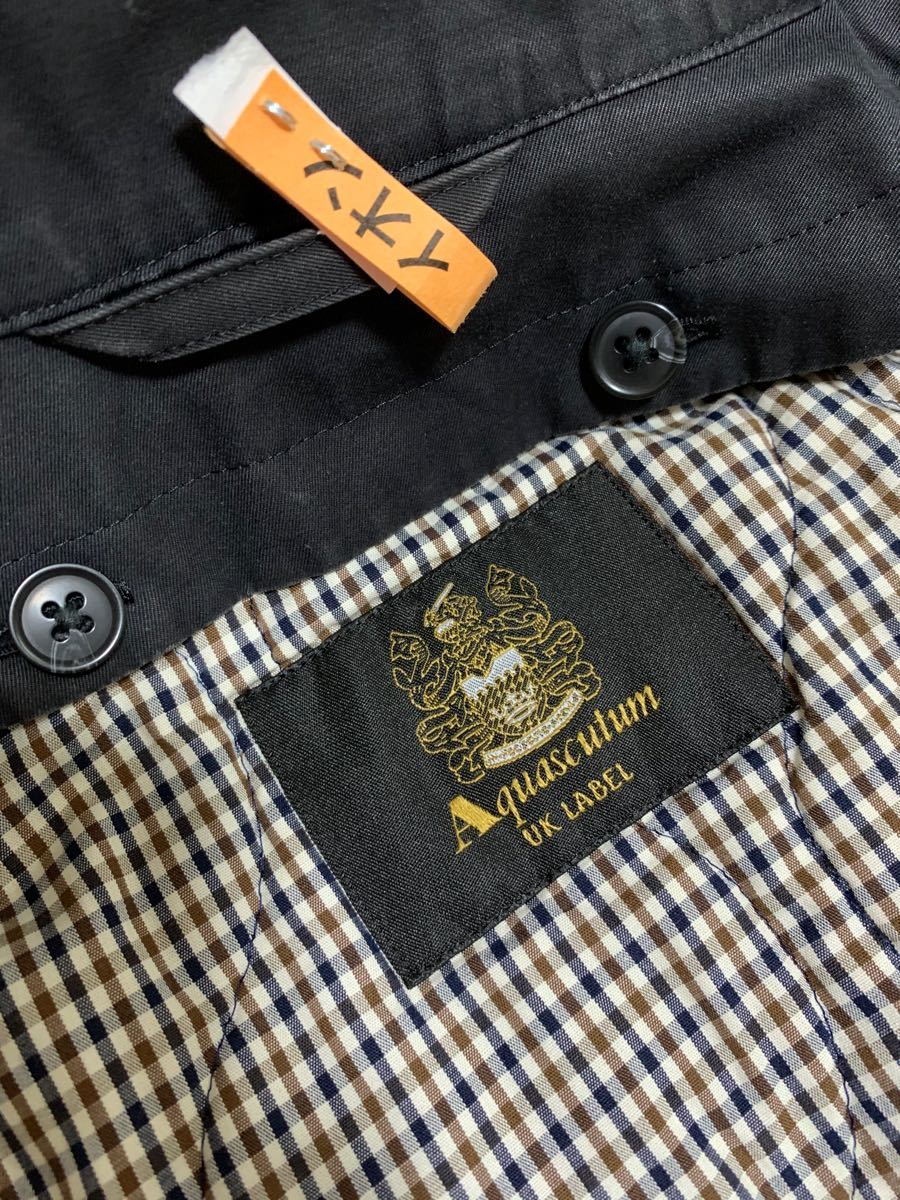 クリーニング済 】ハイブランド 高級 Aquascutum アクアスキュー クリーニング済 】ハイブランド 高級 Aquascutum アクアスキュー