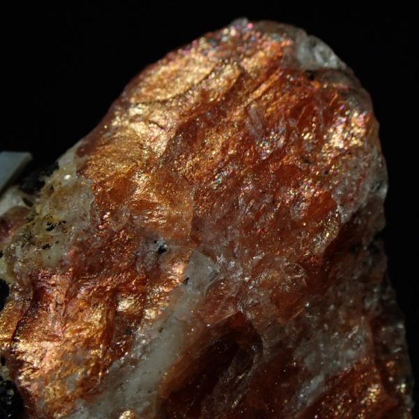 サンストーン 7.9g SUK742 インド タミル ナードゥ州 産 日長石 天然石 鉱物 パワーストーン シラー_画像2