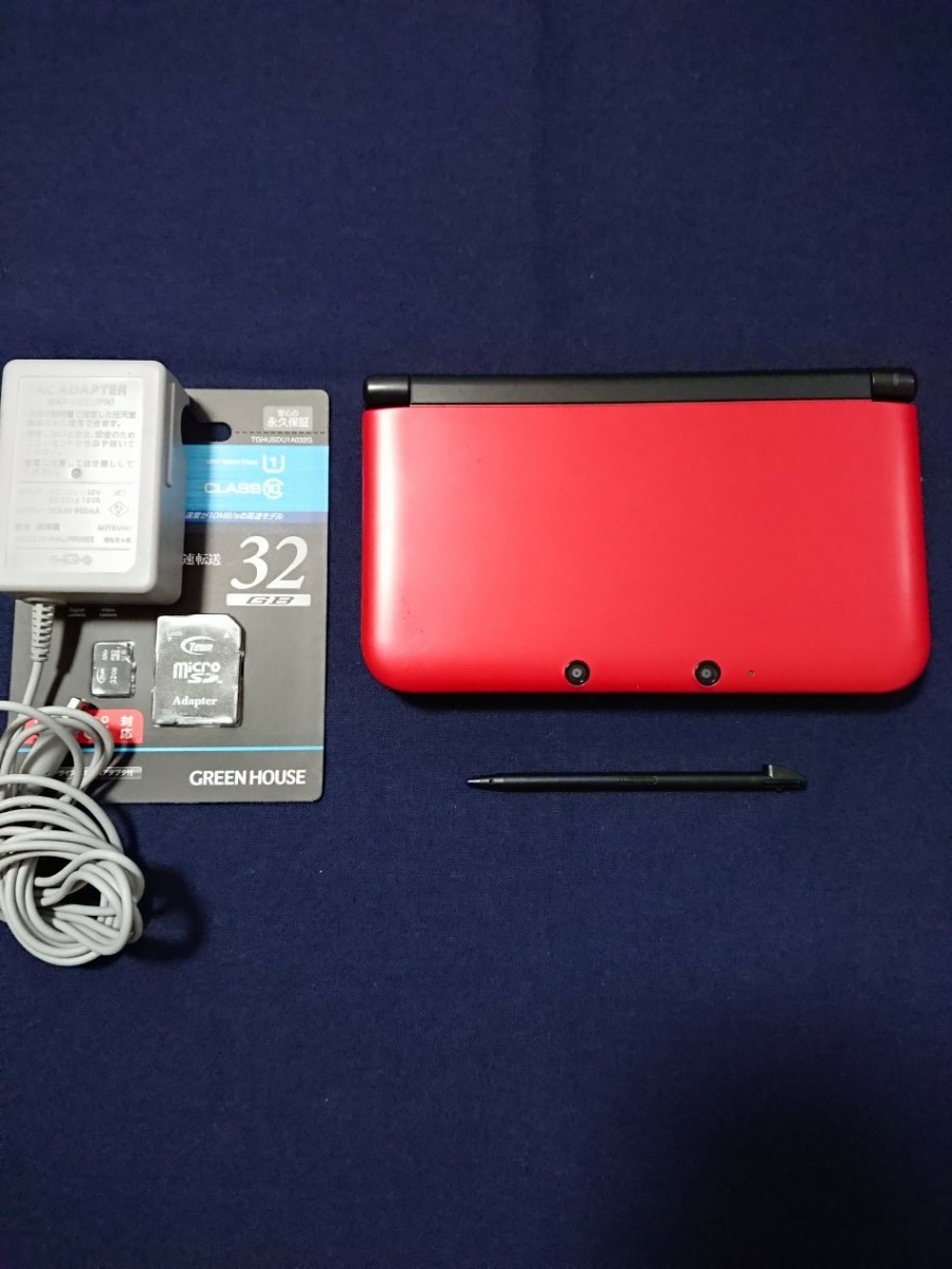Paypayフリマ ニンテンドー3ds Ll レッド ブラック 32gb Sdカード付 Paypayフリマ ニンテンドー3ds Ll レッド ブラック 32gb Sdカード付