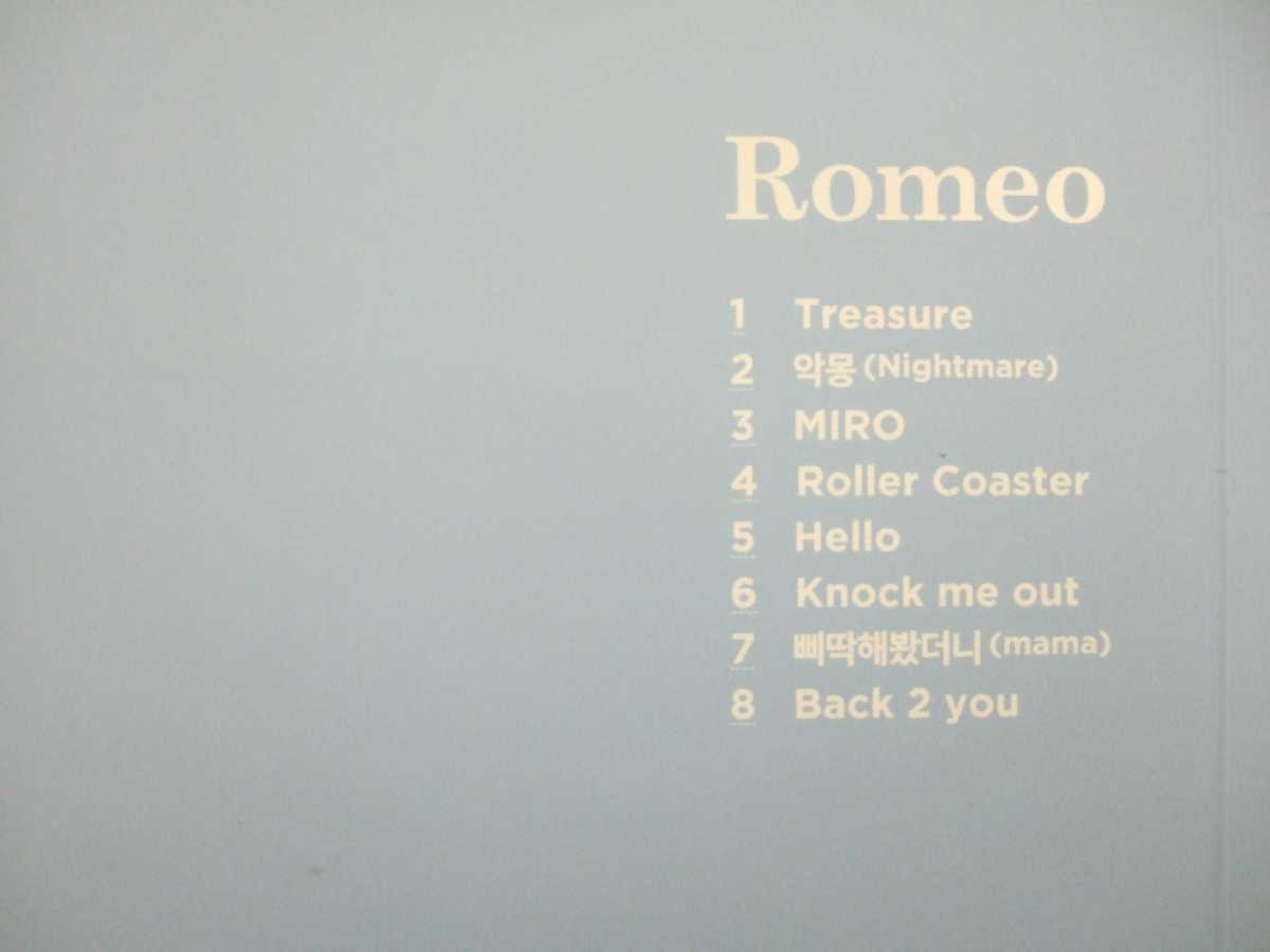 【CD】ロメオ Romeo / FIRST LOVE SPECIAL EDITION 韓国盤　トレカ付_画像2