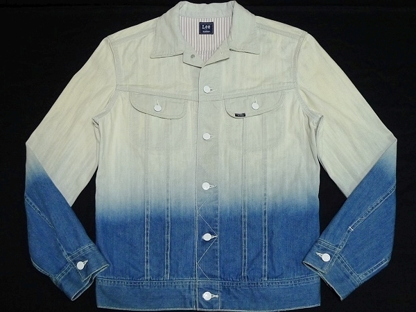 非売品 美品LeeリーxXLARGE別注101JBleachCustomDenimCollectionライダースジャケットLバイカラー青x白\18700 Lサイズ 非売品 美品LeeリーxXLARGE別注101JBleachCustomDenimCollectionライダースジャケットLバイカラー青x白\18700 Lサイズ