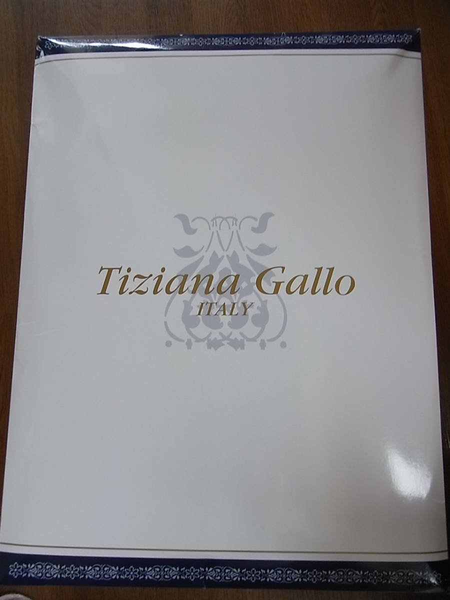 箱に傷み☆ティツィアナ・ガロ/Tiziana Gallo　ジャカード織？あったか毛布＆吸湿発熱わた入あったか敷パットのセット(TGS-13043)_画像3