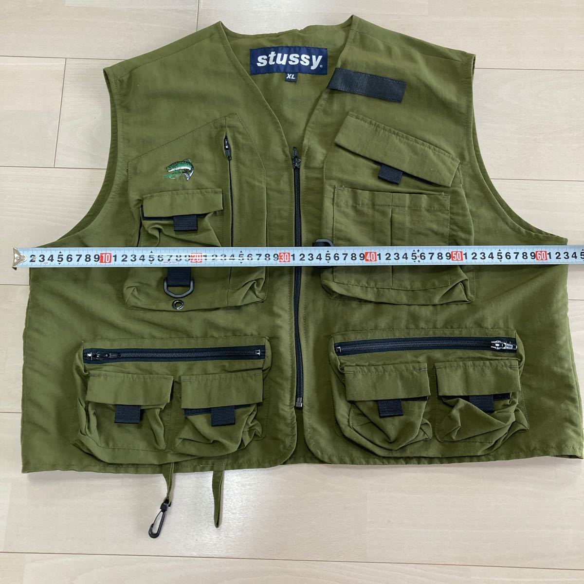フィッシングベスト ステューシー STUSSY 希少サイズXL