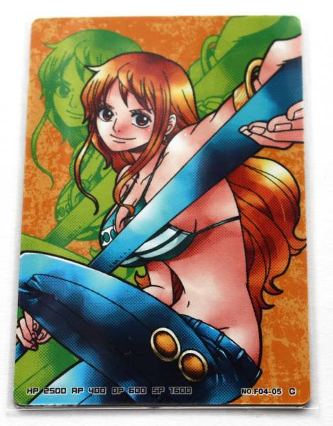  One-piece * AR Carddas F * no. 4.* Nami [F04-05]