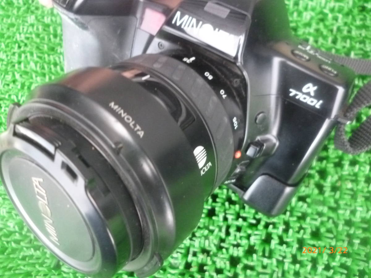 ミノルタ MINOLTA カメラ α7700I レンズ MC-1 ストロボ 3200I 【ジャンク品】_画像6