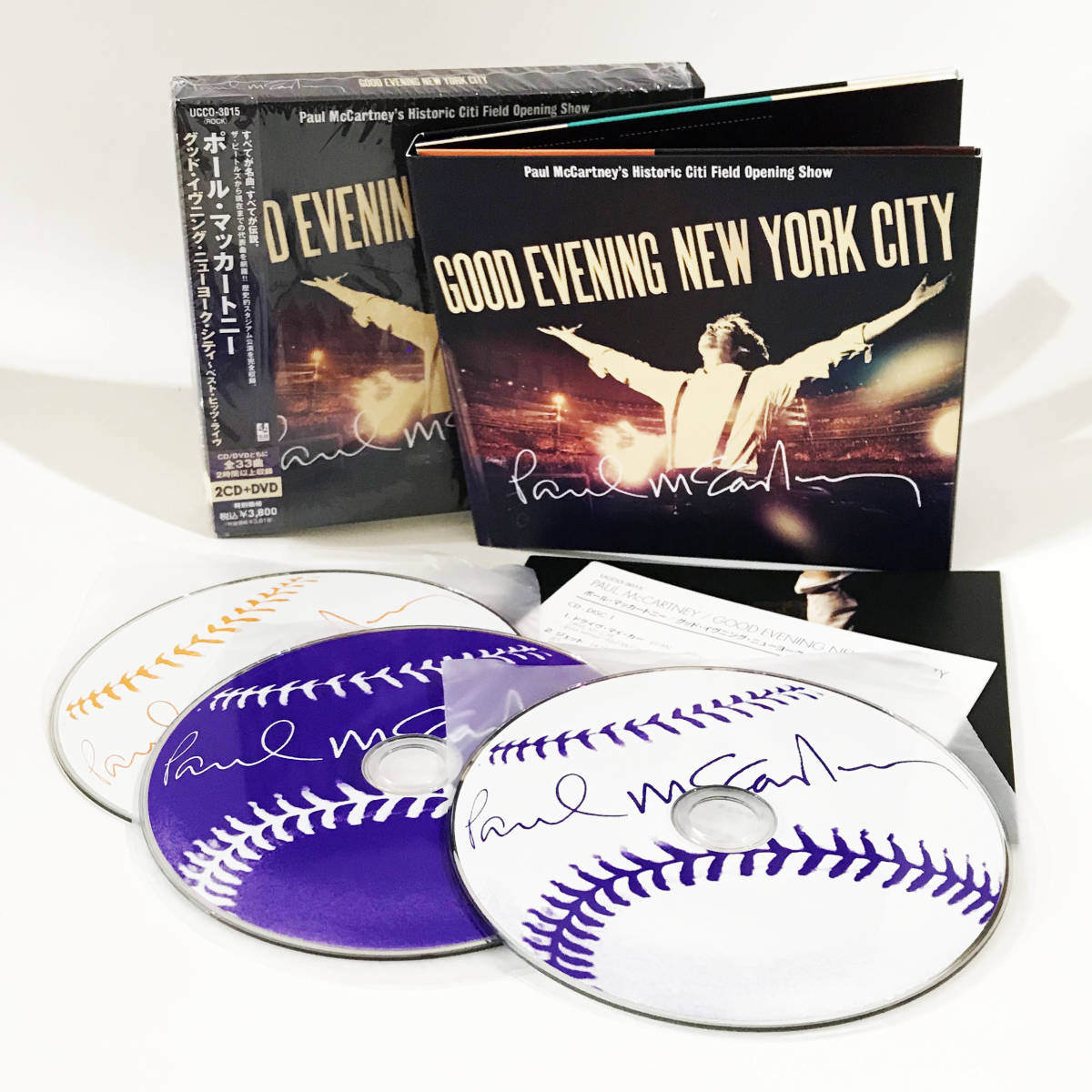 【送料無料！】Paul McCartney ポール・マッカートニー 2CD+DVD「Good Evening New York City」A Day In The Life演奏_画像1