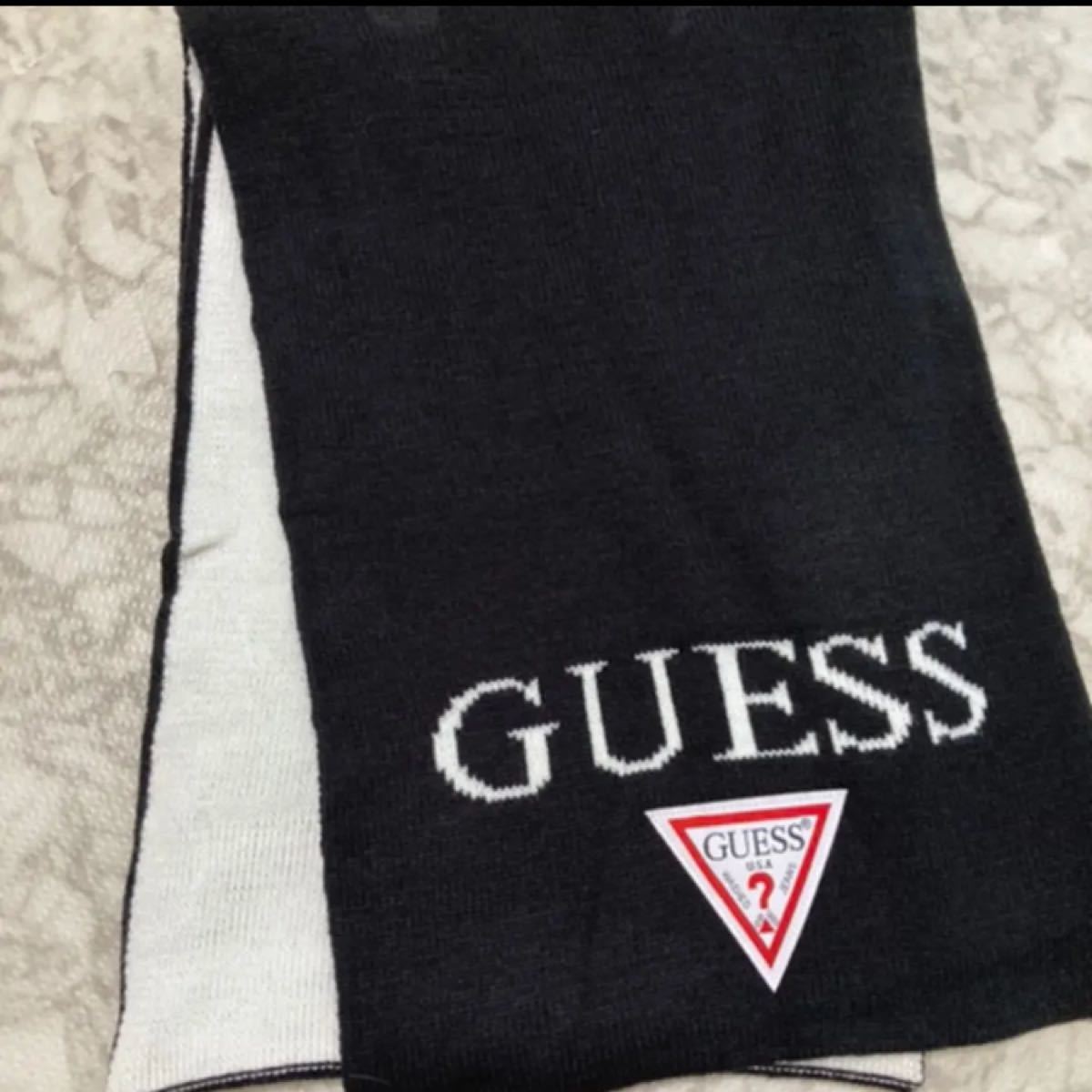 Paypayフリマ 即日発送 Guess ゲス ロゴ マフラー ホワイト Paypayフリマ 即日発送 Guess ゲス ロゴ マフラー ホワイト
