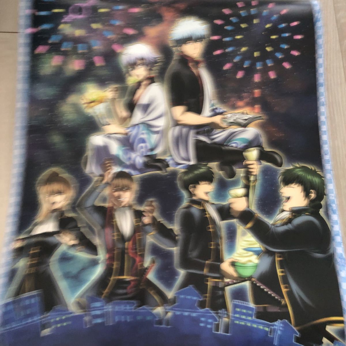 銀魂　カレンダー　2本セット　坂田銀時　土方十四郎　沖田総悟　高杉晋助　神威_画像8