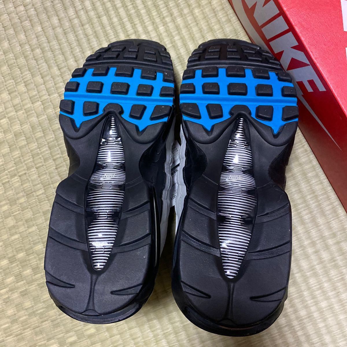 ナイキ NIKEエアマックス95 レーザーブルー 26 タグ付き新品未 ナイキ NIKEエアマックス95 レーザーブルー 26 タグ付き新品未