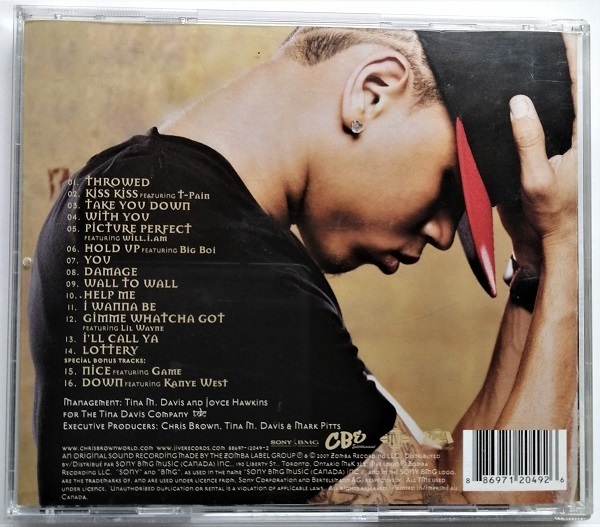 中古CD Chris Brown 『 Exclusive 』品番：88697-12049-2_画像3