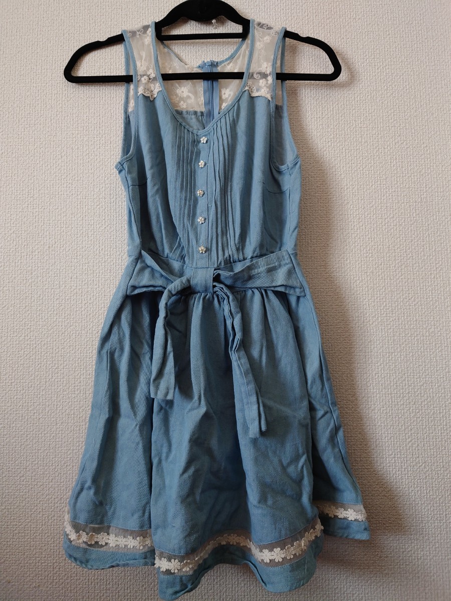 Paypayフリマ Ingni 肩レース ワンピース M Paypayフリマ Ingni 肩レース ワンピース M