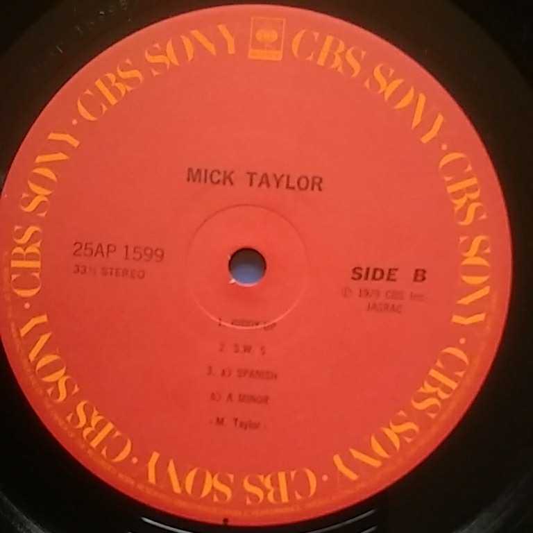 MICK TAYLOR/same レコード_画像5