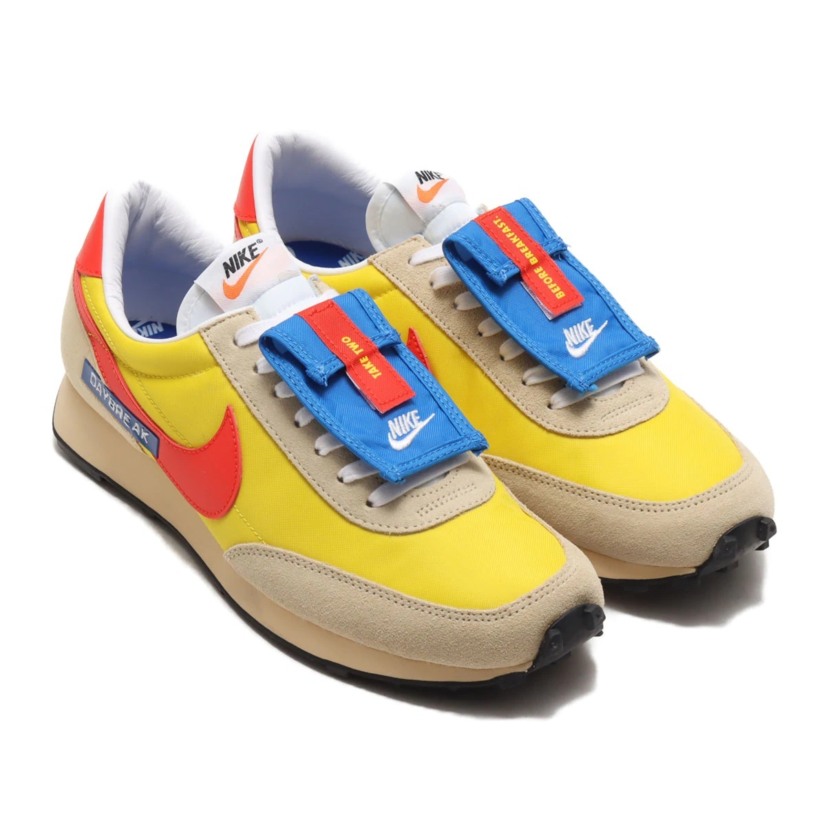 ☆NIKE W DAYBREAK LABEL MAKER PACK 黄色/オレンジ/青 28.0cm ナイキ ウィメンズ デイブレイク ラベルメーカーパック DC8083-735の画像1