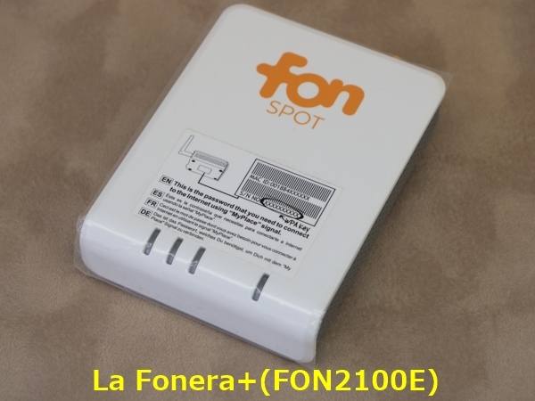 ■ジャンク品■FON La Fonera(FON2100E),La Fonera+(FON2201E) セット_画像4