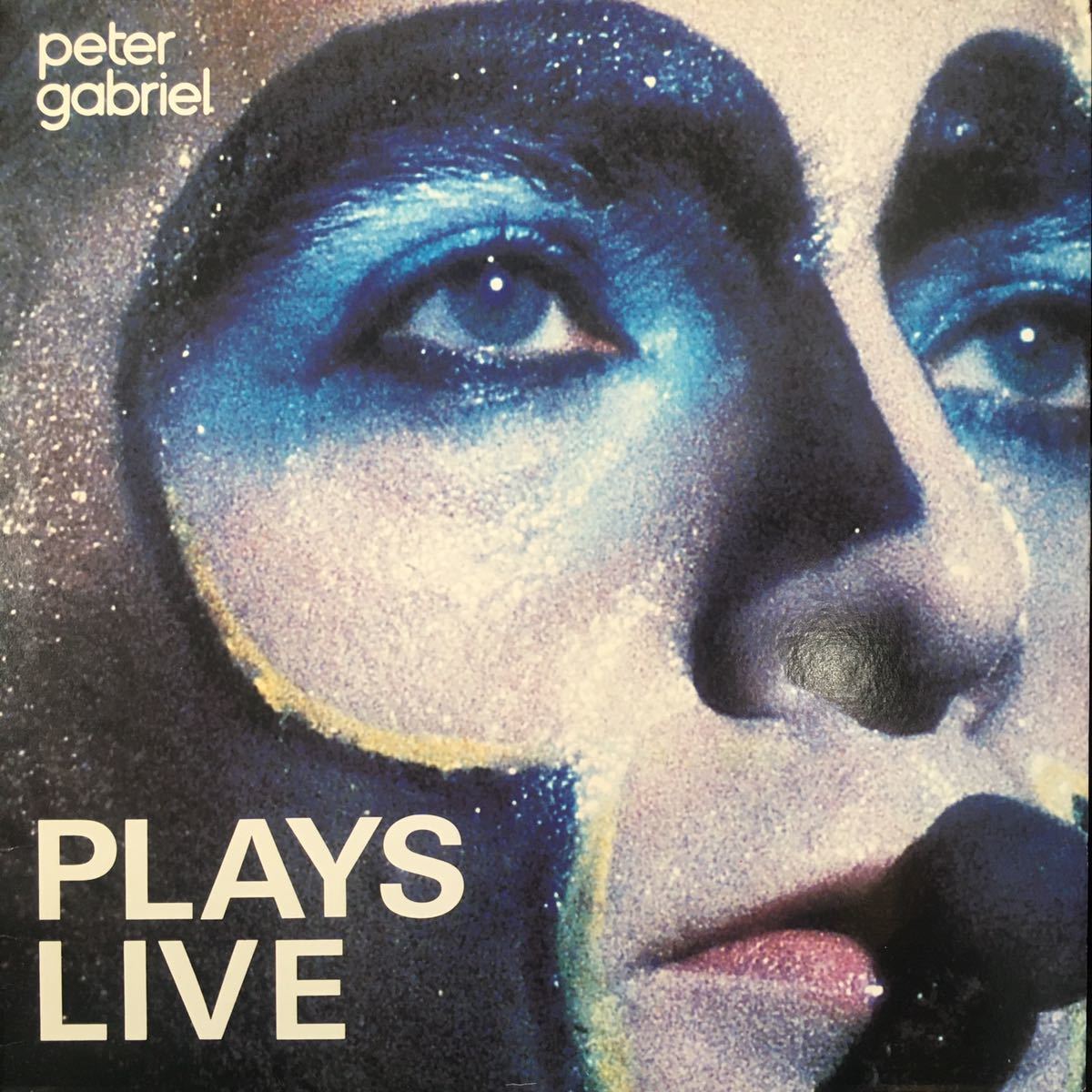 レコード Peter Gabriel - Plays Live 2GHS 4012 F ２枚組 ピーター ガブリエル Geffen Records  初ライヴ アルバム