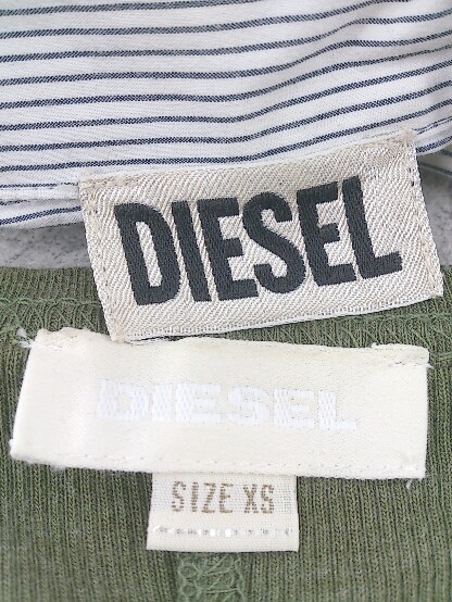 ◇ DIESEL ディーゼル まとめ売り2点セット XSサイズのみ 半袖 シャツ コットン ニット セーター * 1002799957960_画像6