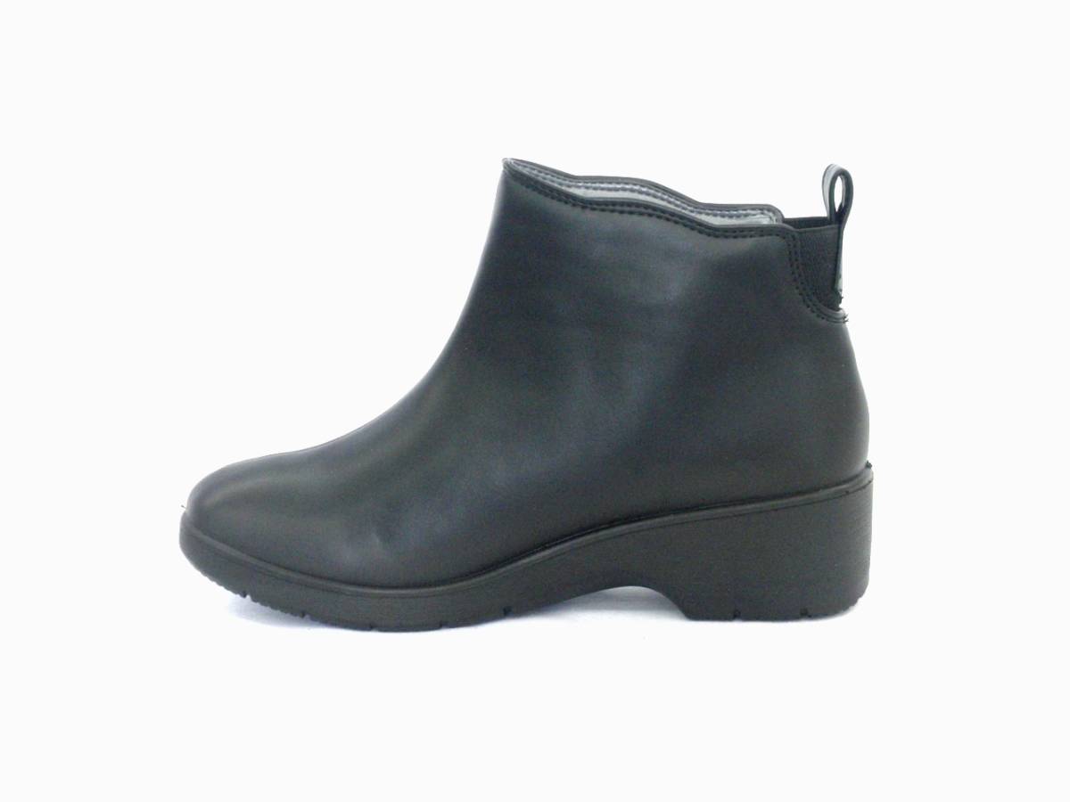 Pansy pansy rain boots 4906 black 24.0cm lady's rain shoes rain step waterproof shoes 