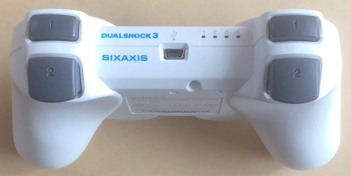 【新品未使用】 PS3 純正 ワイヤレスコントローラー デュアルショック3 DUALSHOCK3 CECHZC2 充電ケーブル付き