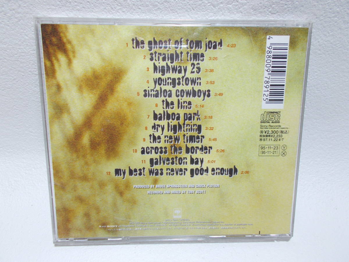 ザ・ゴースト・オブ・トム・ジョード ブルース・スプリングスティーン 形式 CD y-10