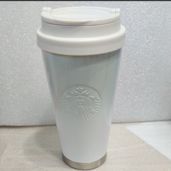 スターバックス 韓国 ステンレスタンブラー 水色グラデーション スターバックス 韓国 ステンレスタンブラー 水色グラデーション