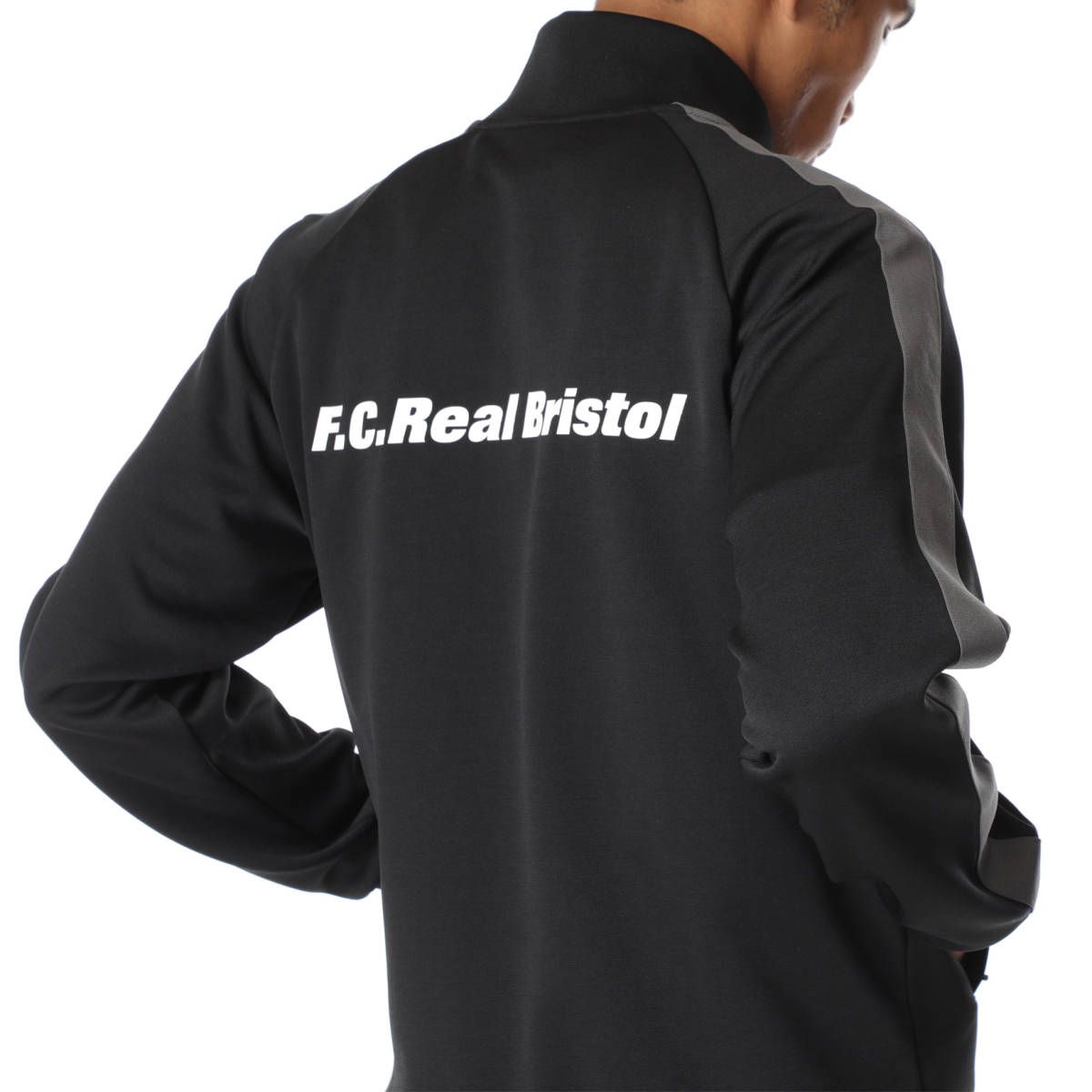 新品XL黒☆FCRBトレーニングジャージーF.C.Real BristolブルゾンF.C.R.BトラックジャケットTRAINING JERSEY BLOUSONブリストルPDK21SS21AW