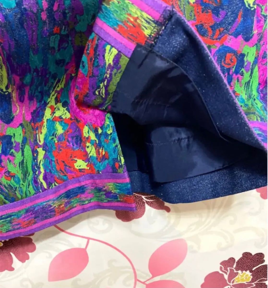 誠実 美品レオナールファッションLEONARDスカートジャケット上下セット