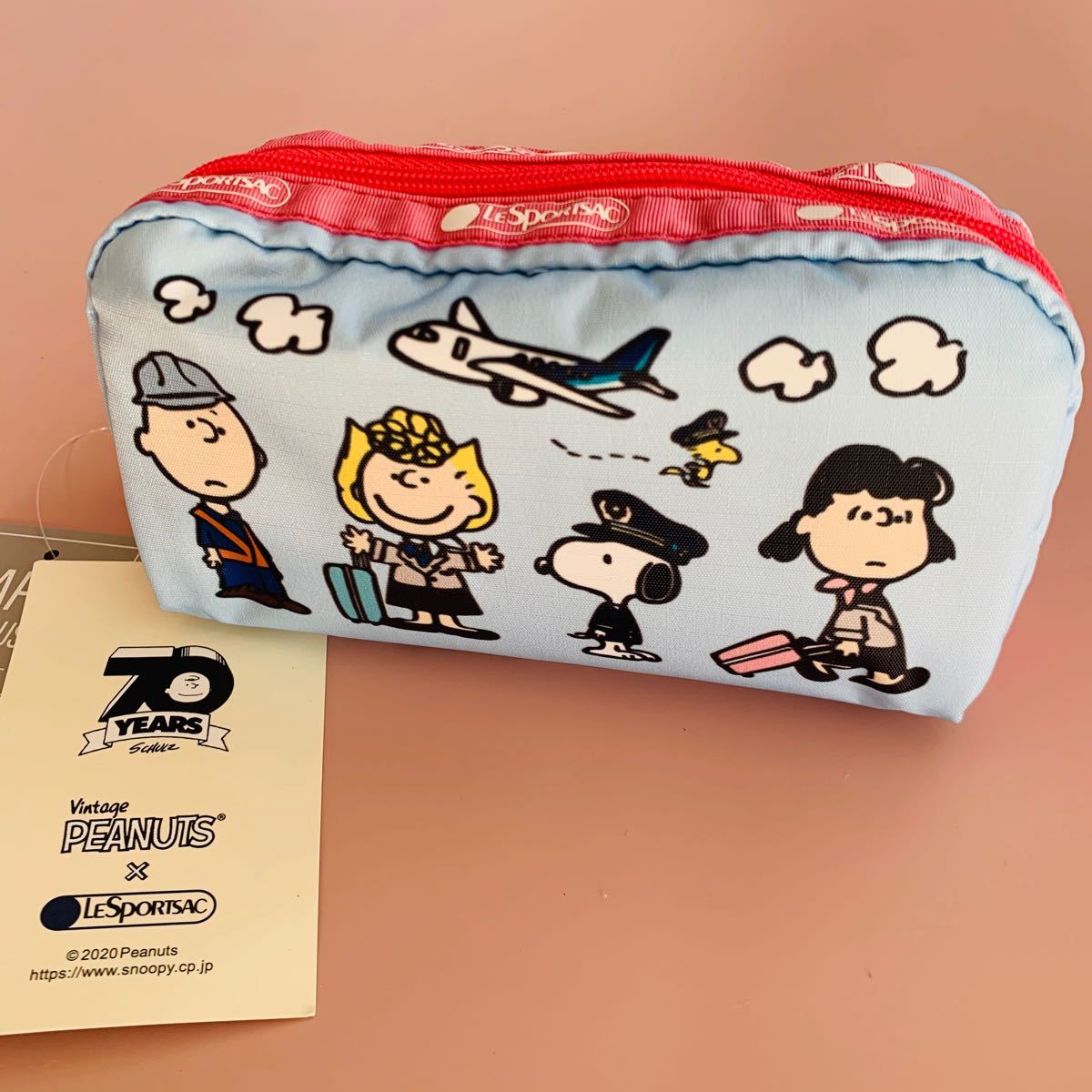 Paypayフリマ Ana機内販売限定 レスポートサック Peanuts コラボポーチ Paypayフリマ Ana機内販売限定 レスポートサック Peanuts コラボポーチ