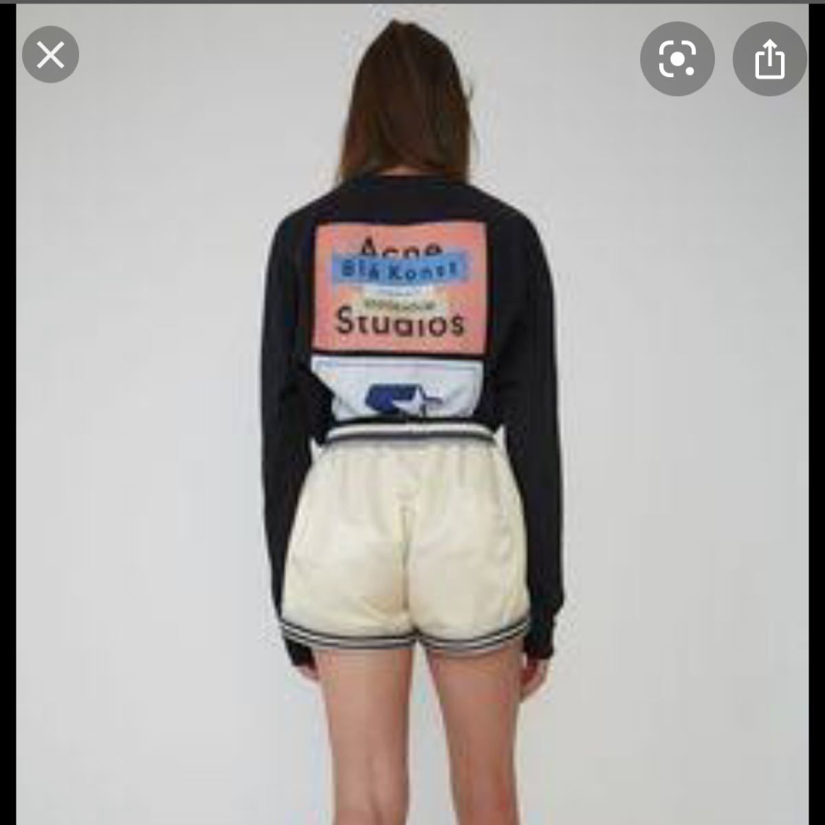 お値下げしました Acne studious starter コラボ ロングスリーブT
