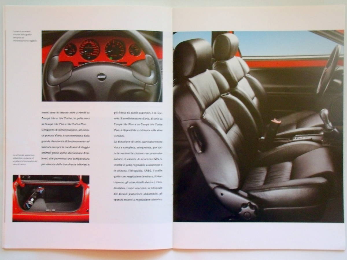 *1994/01* Coupe Fiat book@ country version catalog *34.*