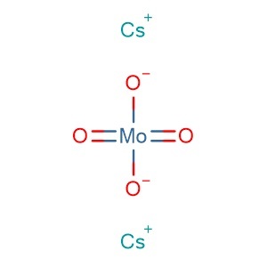 モリブデン酸セシウム 99% 25g Cs2MoO4 無機化合物標本 試薬 試料_画像1