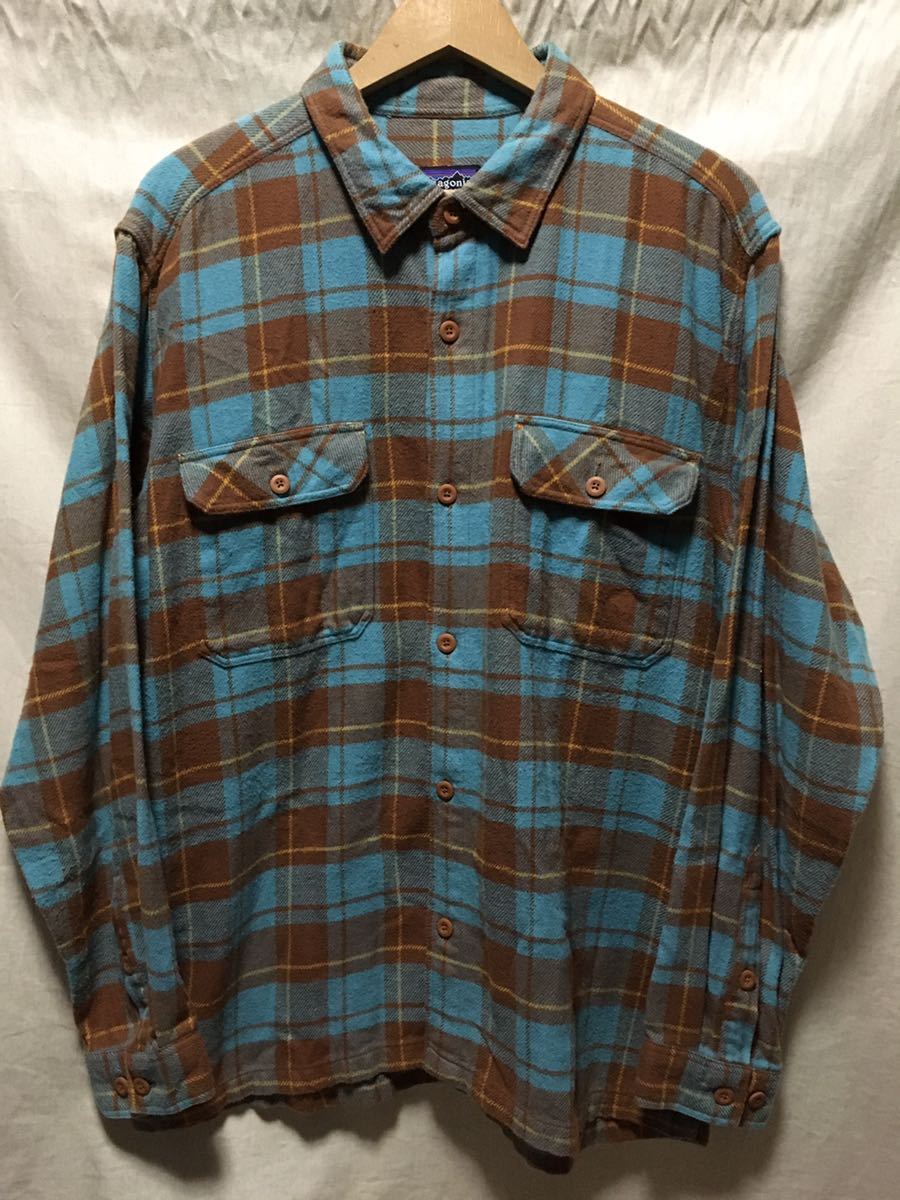 上品 フランネルシャツ フィヨルド F9 patagonia L ネルシャツ
