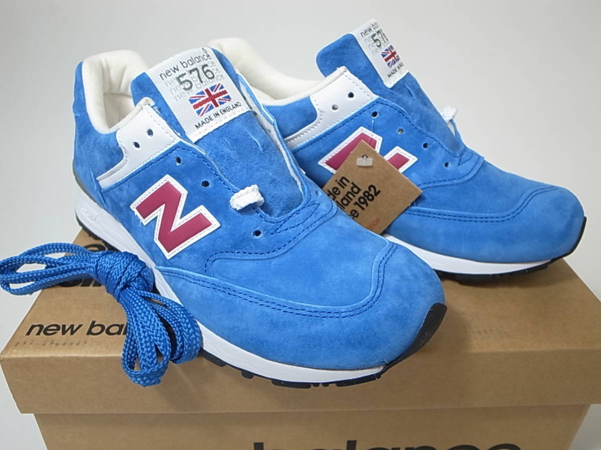 ヨーロッパ限定 日本未発売 NEW BALANCE UK製 W576PBP 23cm US6新品