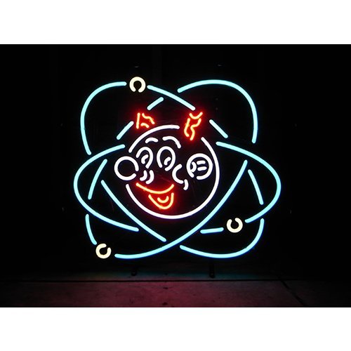 新品　Reddy Kilowatt レディキロ　ネオンサイン　NEON ライト 看板　世田谷ベース　インテリア　アドキャラ　GE_画像1