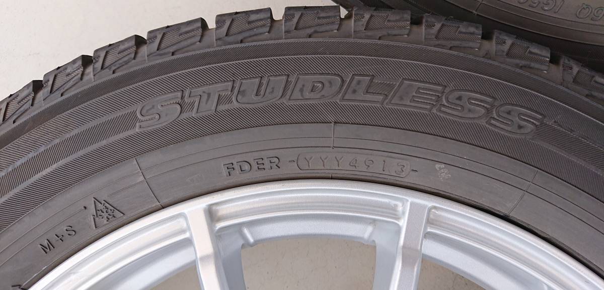 【中古】YOKOHAMA　スタッドレスタイヤ（ホイール付き）　ice GUARD IG50　17インチ　215/60R17_画像5