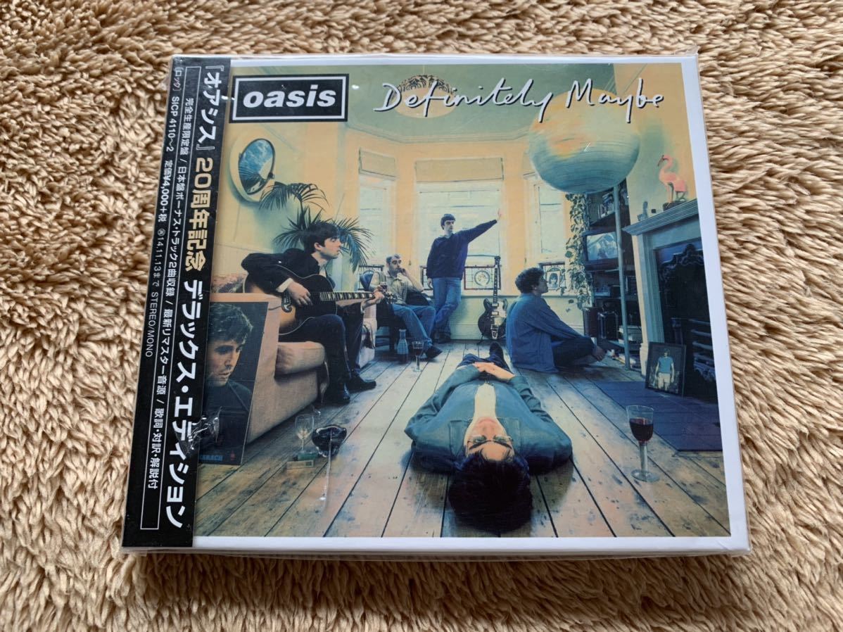 Oasis デラックス・エディション 3CDセット 新品未開封 貴重 20周年記念限定デラックス盤3CD OASIS オアシス