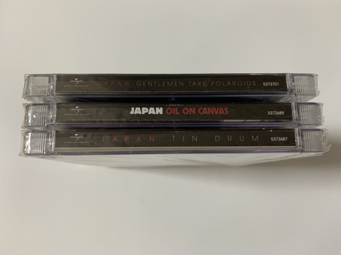 新品未開封 高音質SACD 3枚セット Japan ジャパン Gentlemen Take Polaroids Tin Drum: 錻力の太鼓 Oil On Canvas 輸入盤 送料無料 4