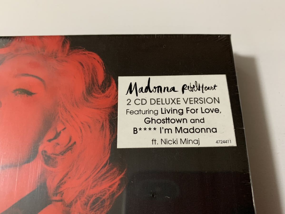  новый товар нераспечатанный роскошный запись CD2 листов комплект Madonna MADONNA Revell Heart Rebel Heart зарубежная запись бесплатная доставка 