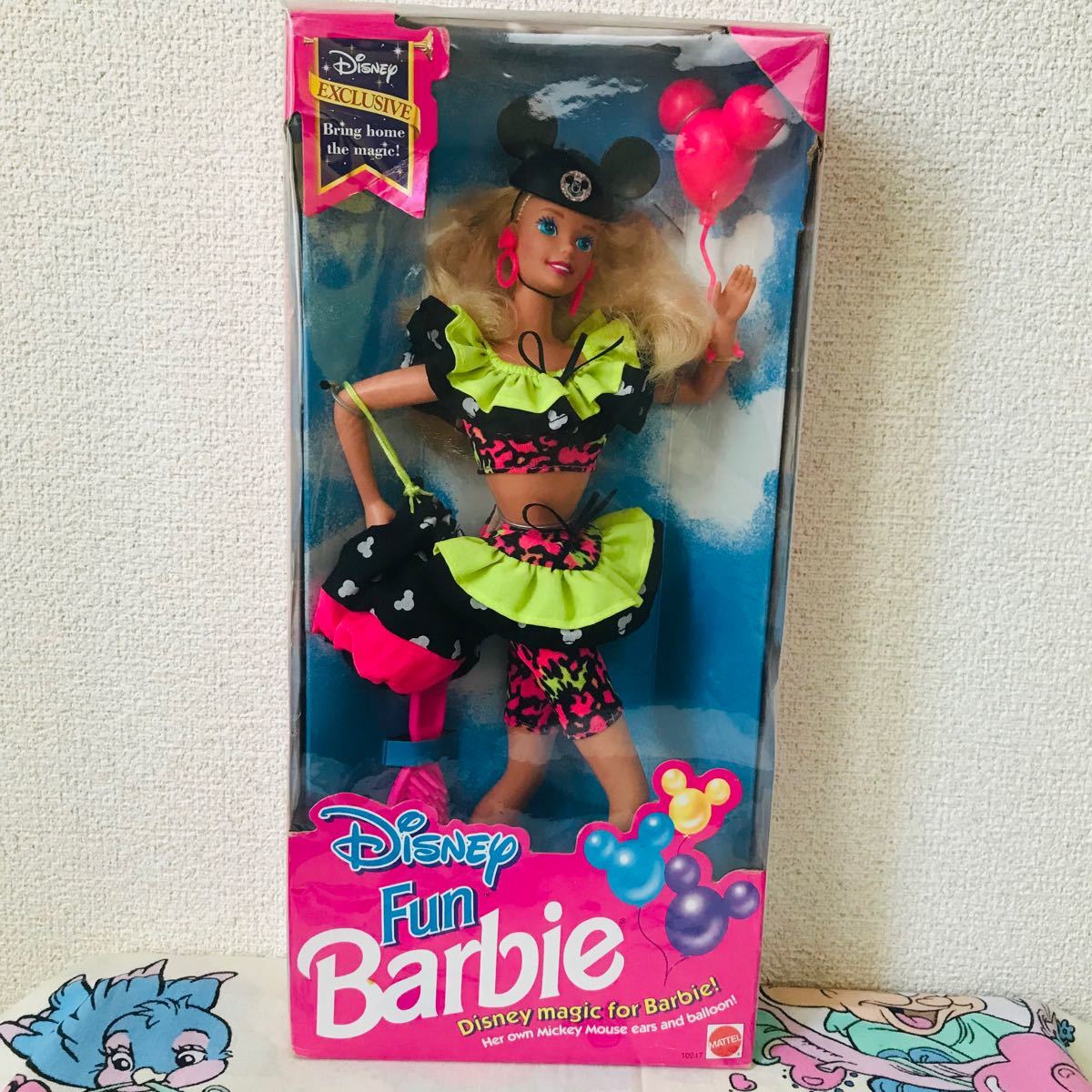 Paypayフリマ 激レア ディズニー バービー人形 Barbie ミッキーミニー ２