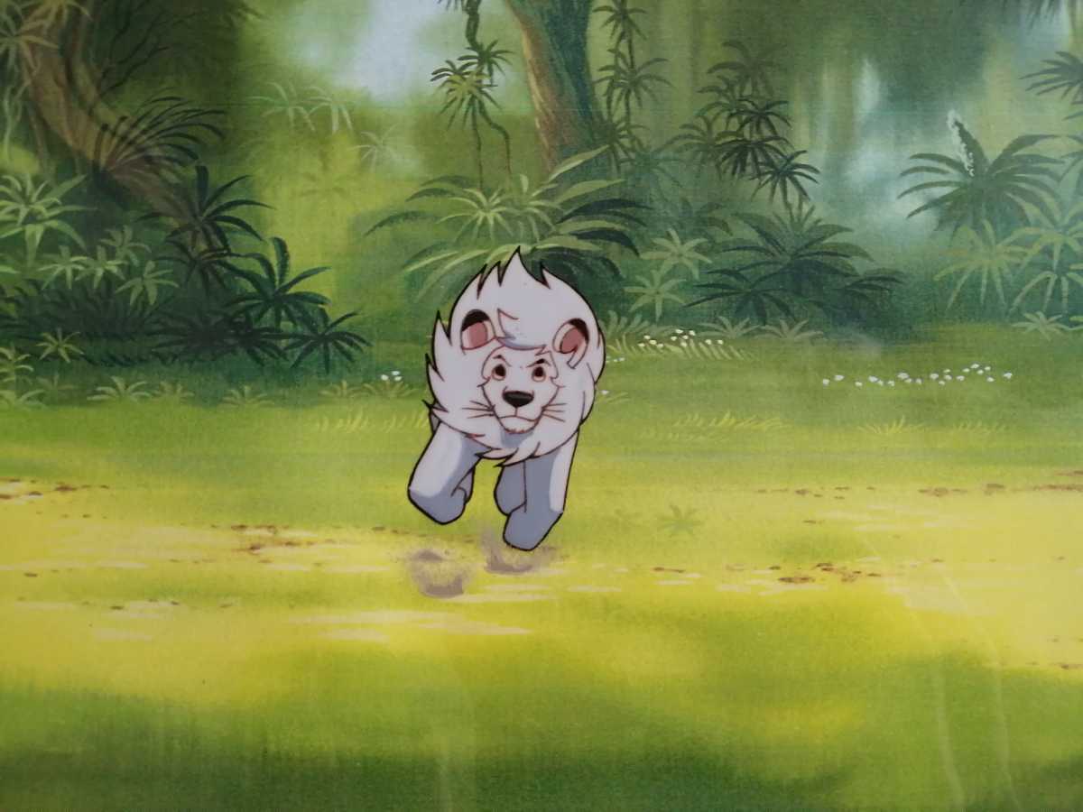セル画】 ジャングル大帝 レオ セル画、動画、コピー背景付 大判 セル画】 ジャングル大帝 レオ セル画、動画、コピー背景付 大判