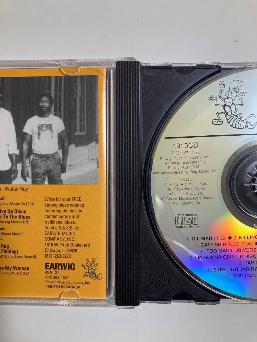 【ブルース】ビッグ・ジャック・ジョンソン（BIG JACK JOHNSON)「ザ・オイル・マン（THE OIL MAN）」中古CD,USオリジCD初盤,BL-409_画像3