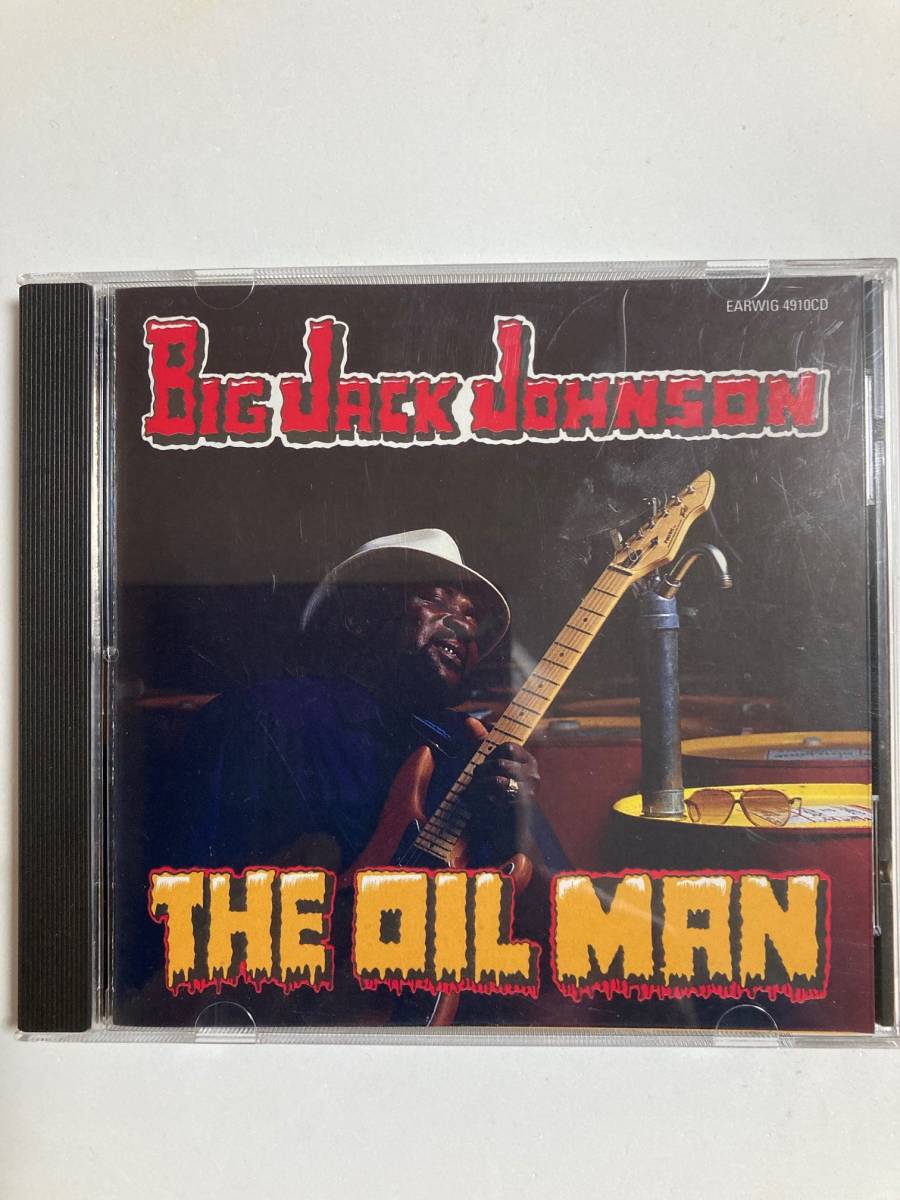 【ブルース】ビッグ・ジャック・ジョンソン（BIG JACK JOHNSON)「ザ・オイル・マン（THE OIL MAN）」中古CD,USオリジCD初盤,BL-409_画像1