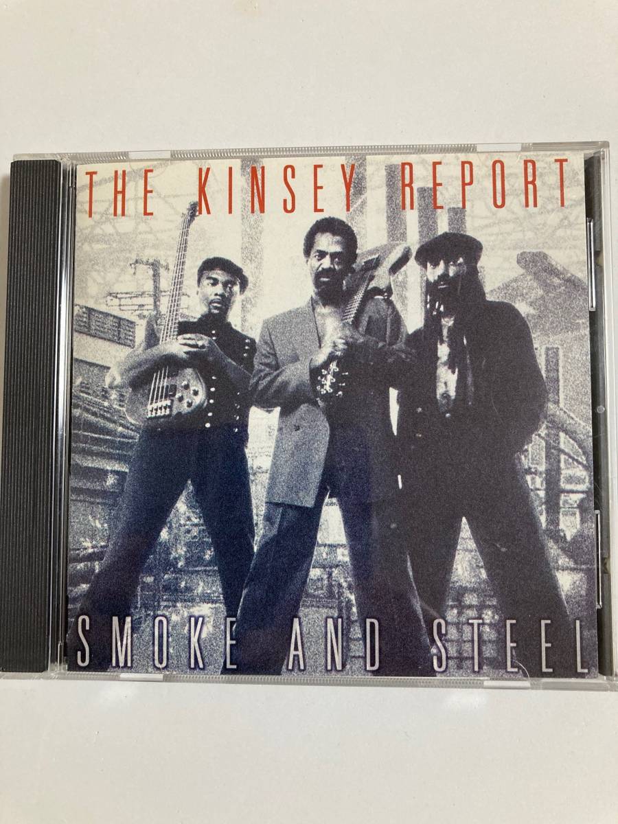 【ブルース】キンゼイ・レポート(THE KINSEY REPORT)「SMOKE AND STEEL」(レア）中古CD、USオリジナル初盤、BL-506_画像1