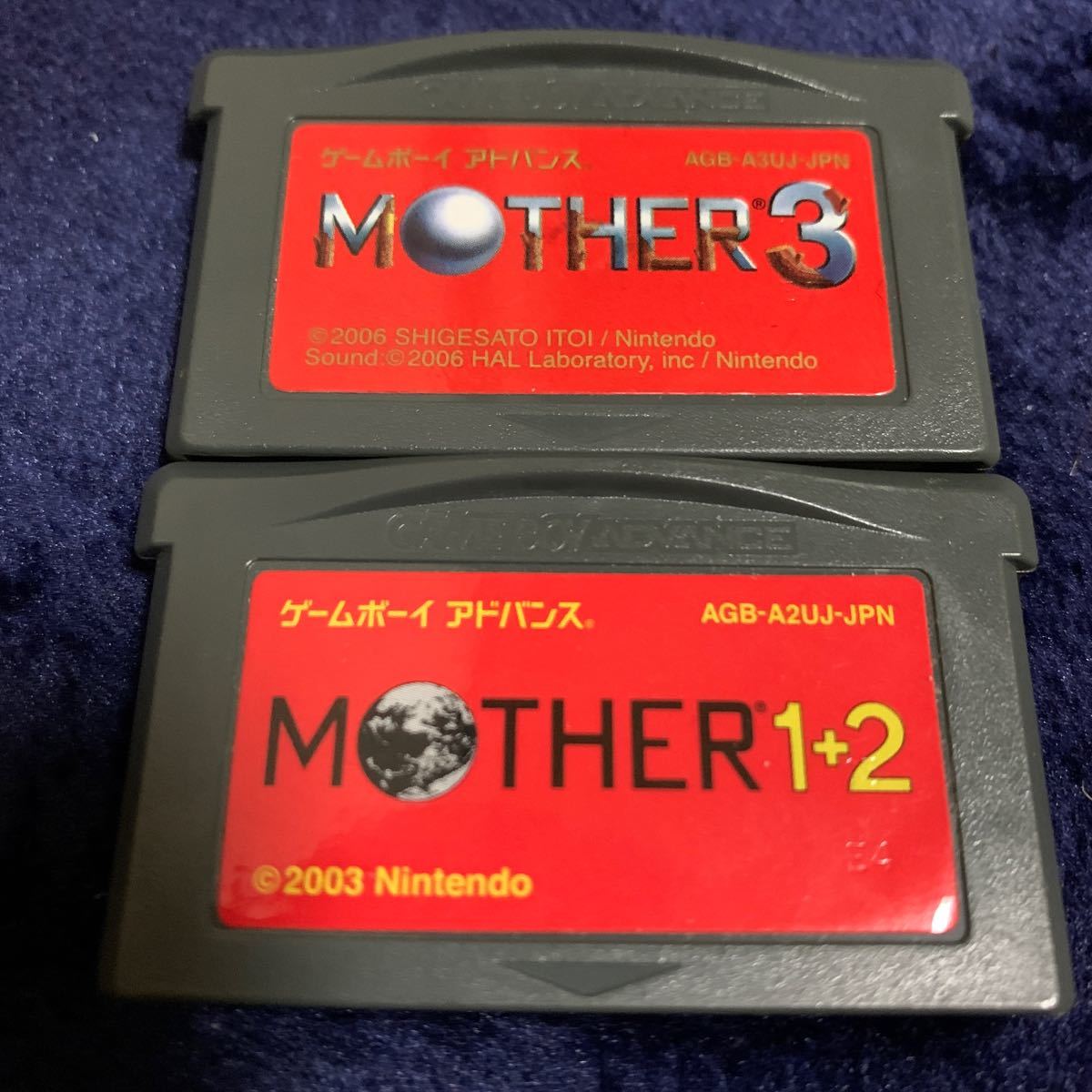 ゲームボーイアドバンス MOTHER1+2 +MOTHER3 - 携帯用ゲームソフト