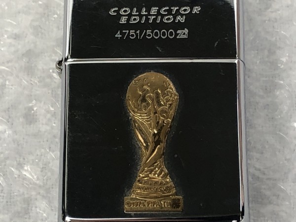 □■ ZIPPO FIFA WORLD CUP FRANCE98 ワールドカップ フランス 5000個限定 ■ ジッポー ライター ■ D ZIPPO XIV 1998年 4月製 ■ サッカー_画像5