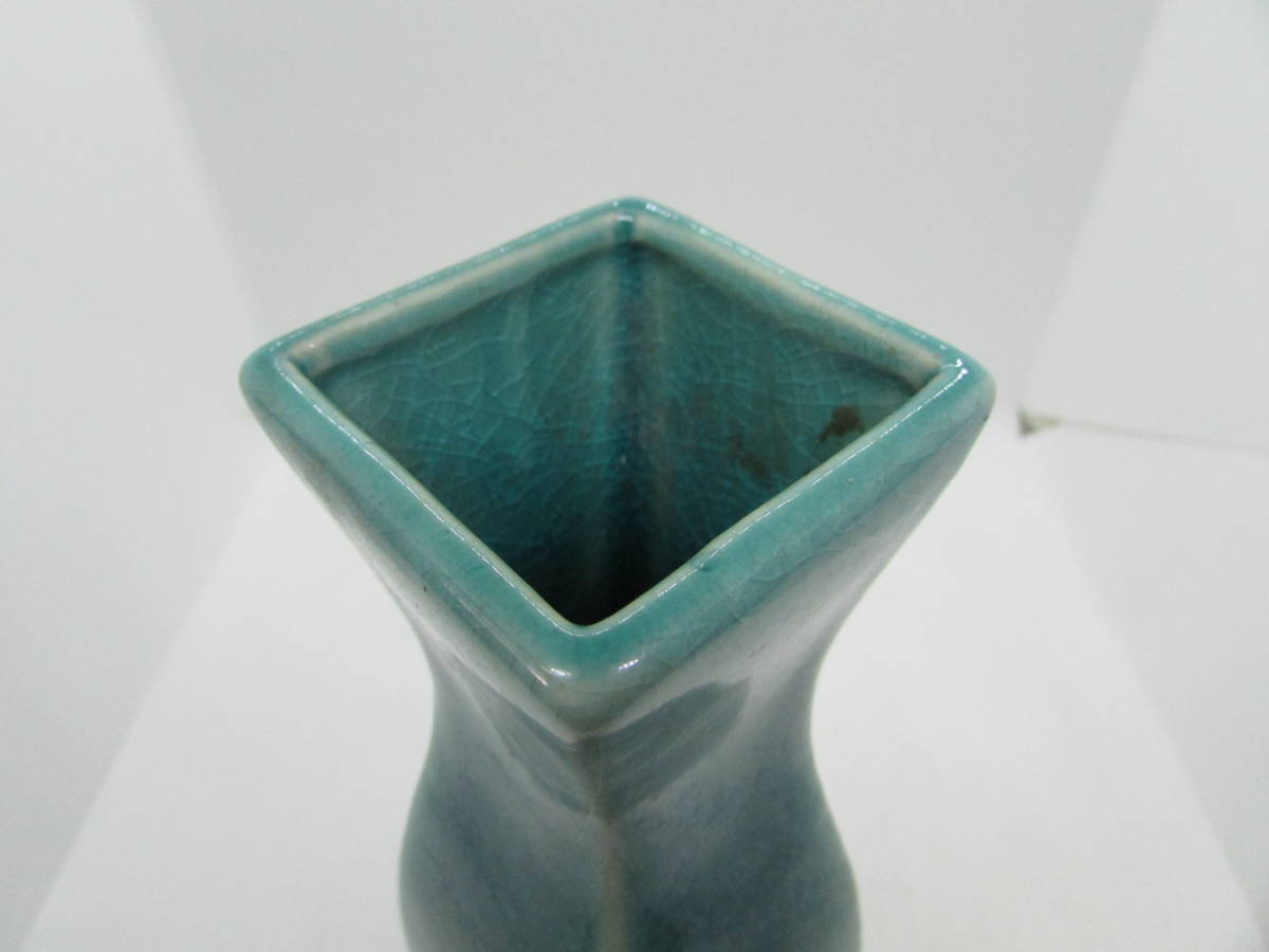 [ free shipping ] Kyoto Izumi mountain . mountain kiln vase flower inserting flower vase (K464)